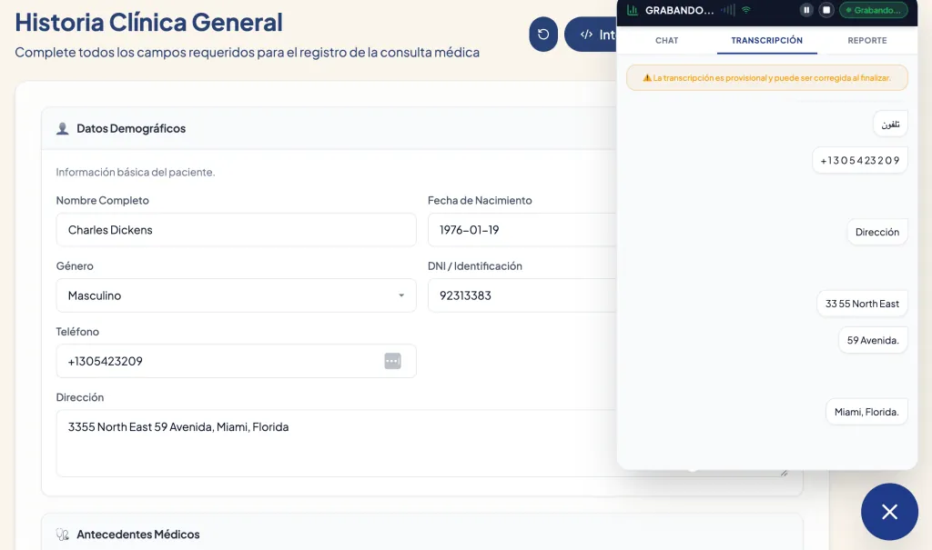 Automatically filling forms